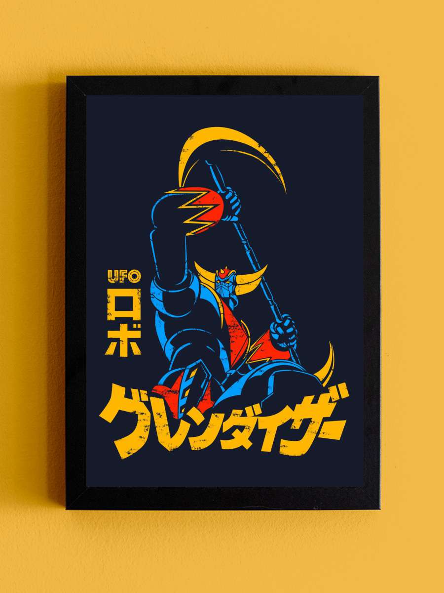 041 Halberd Anime Tablo Siyah Çerçeveli Yüksek Kalite Anime Duvar Poster Tablo - En İyi Fiyatlarla