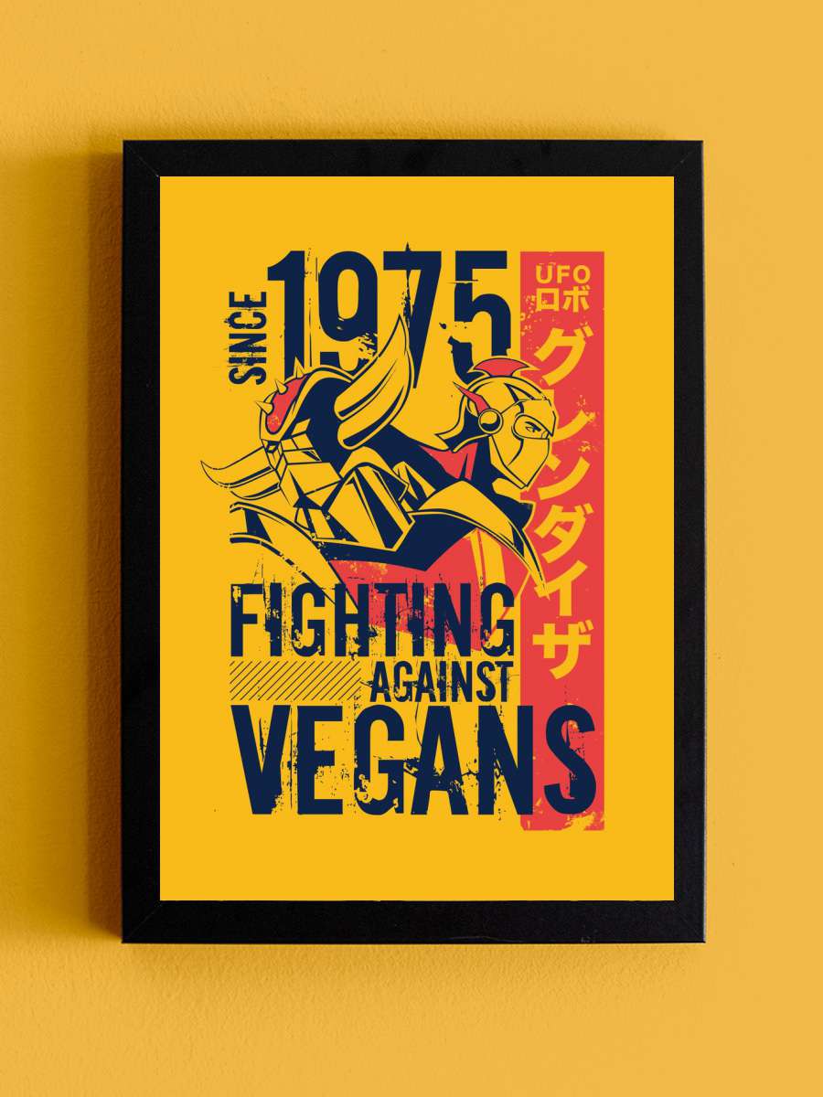 046 Since 1975 Anime Tablo Siyah Çerçeveli Yüksek Kalite Anime Duvar Poster Tablo - En İyi Fiyatlarla