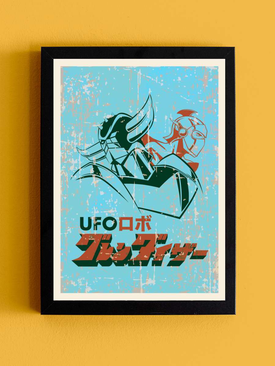 123 G Vintage Anime Tablo Siyah Çerçeveli Yüksek Kalite Anime Duvar Poster Tablo - En İyi Fiyatlarla