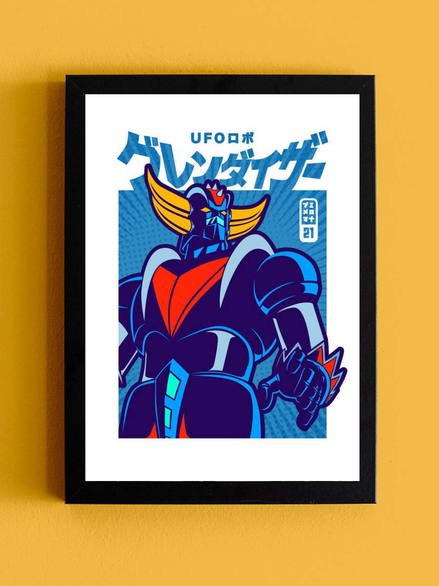 203 POP Gold White Anime Tablo Siyah Çerçeveli Yüksek Kalite Anime Duvar Poster Tablo - En İyi Fiyatlarla