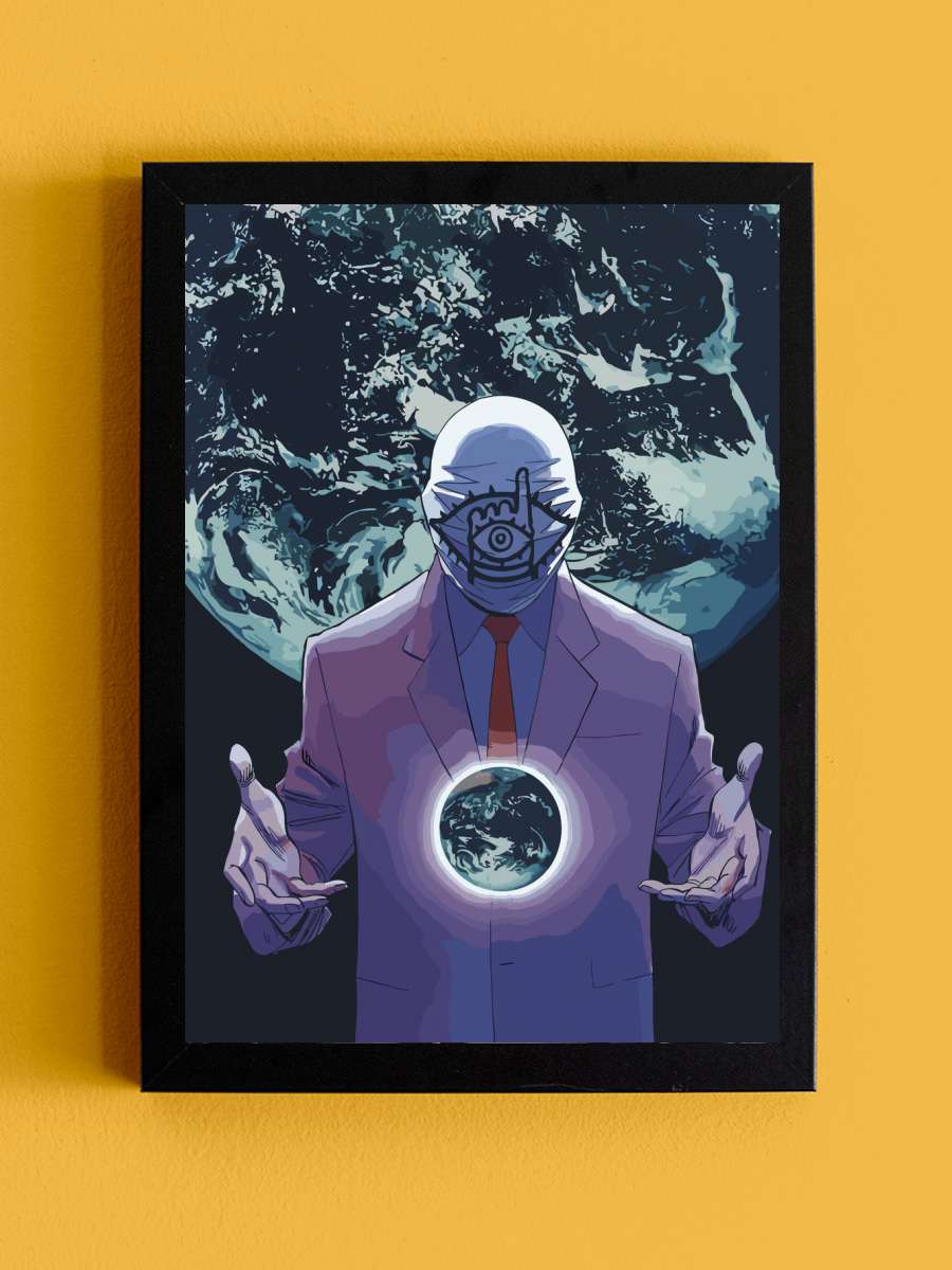 20th Century Boys Anime Tablo Siyah Çerçeveli Yüksek Kalite Anime Duvar Poster Tablo - En İyi Fiyatlarla