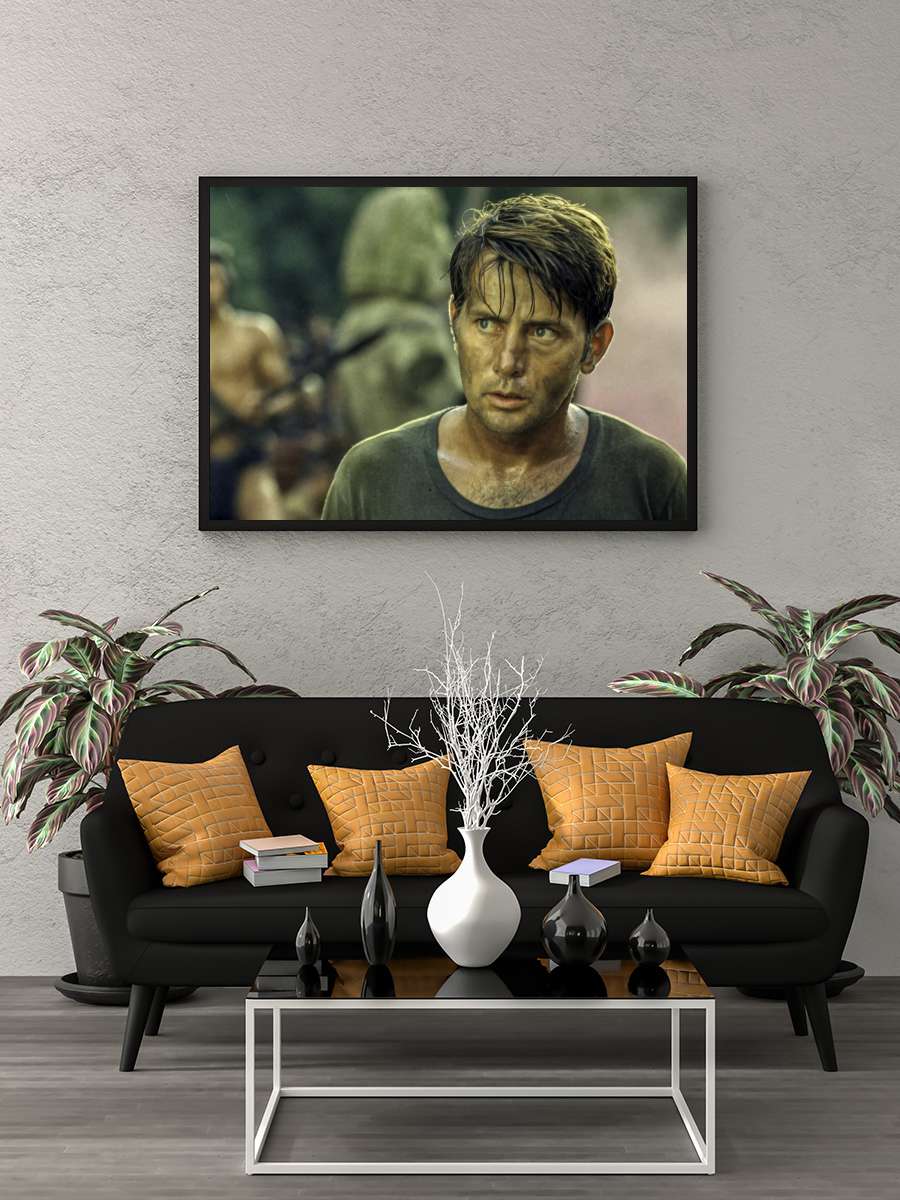 Kıyamet - Apocalypse Now Film Tablo Siyah Çerçeveli Film Poster Afiş Tablo