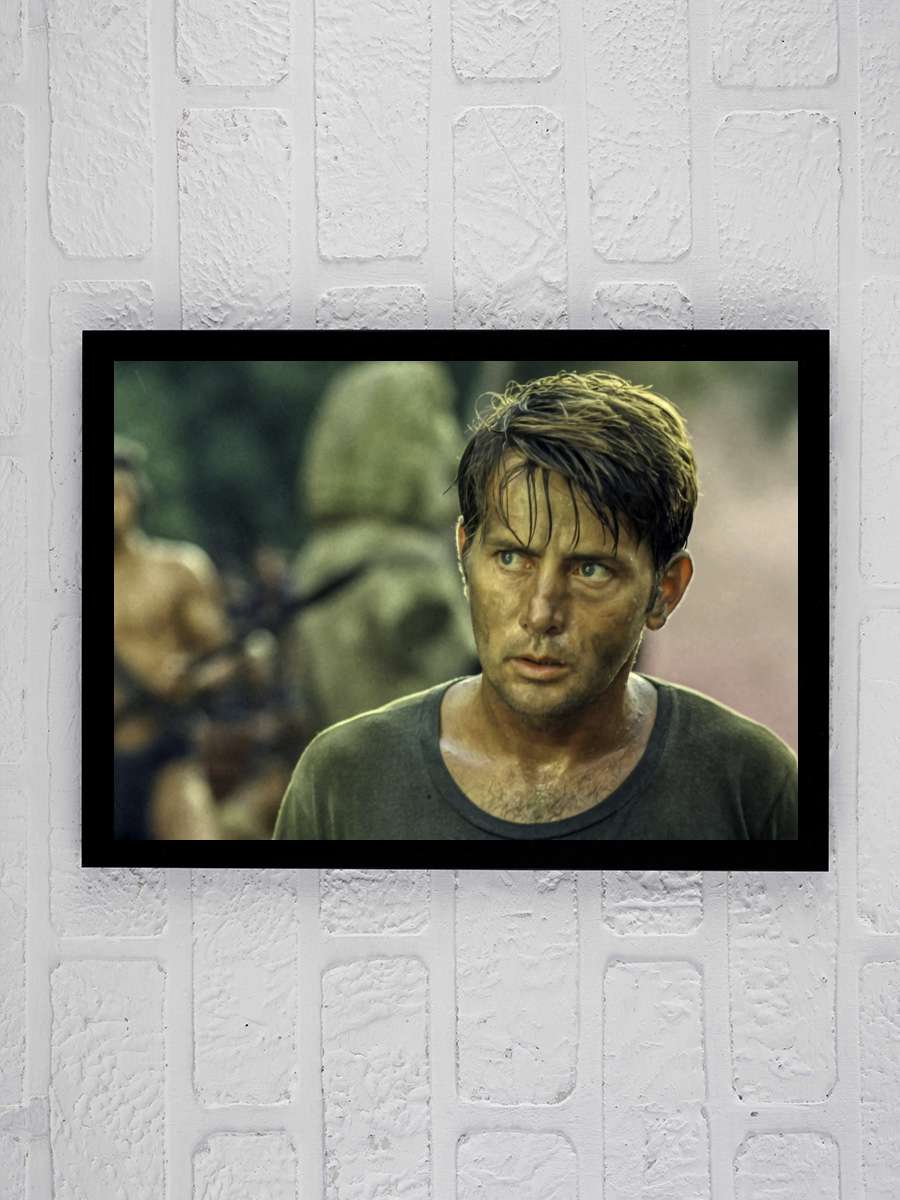 Kıyamet - Apocalypse Now Film Tablo Siyah Çerçeveli Film Poster Afiş Tablo