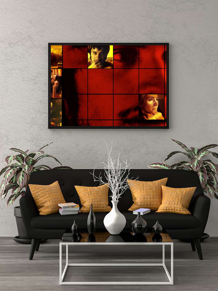 Paramparça Aşklar Köpekler - Amores perros Film Tablo Siyah Çerçeveli Film Poster Afiş Tablo