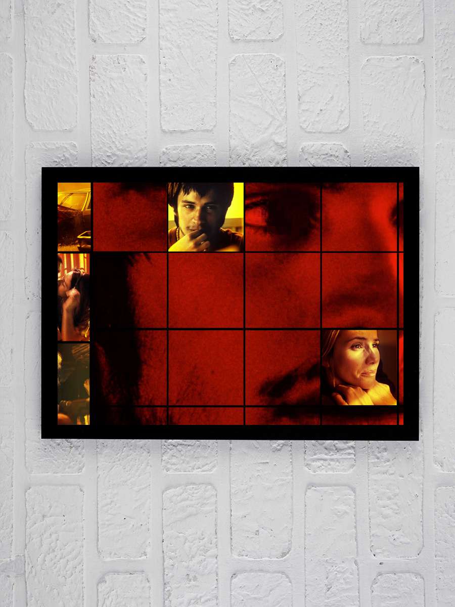 Paramparça Aşklar Köpekler - Amores perros Film Tablo Siyah Çerçeveli Film Poster Afiş Tablo