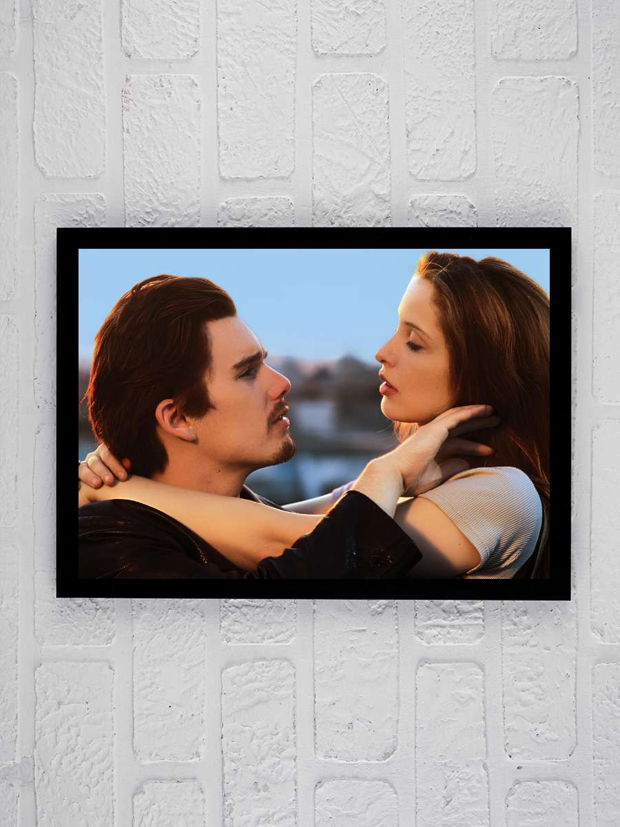 Gün Doğmadan - Before Sunrise Film Tablo Siyah Çerçeveli Film Poster Afiş Tablo