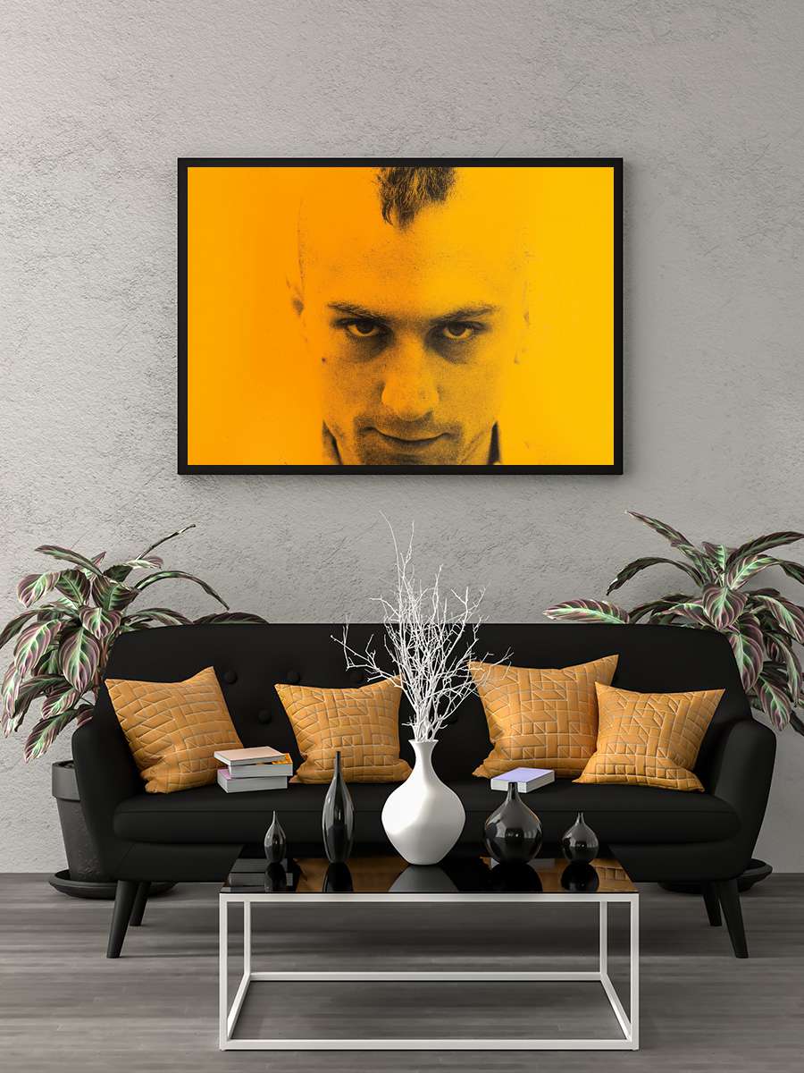 Taksi Şoförü - Taxi Driver Film Tablo Siyah Çerçeveli Film Poster Afiş Tablo