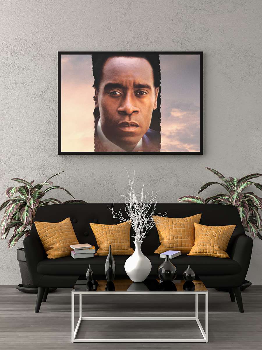 Otel Ruanda - Hotel Rwanda Film Tablo Siyah Çerçeveli Film Poster Afiş Tablo