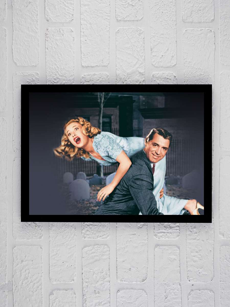 Arsenik Kurbanları - Arsenic and Old Lace Film Tablo Siyah Çerçeveli Film Poster Afiş Tablo