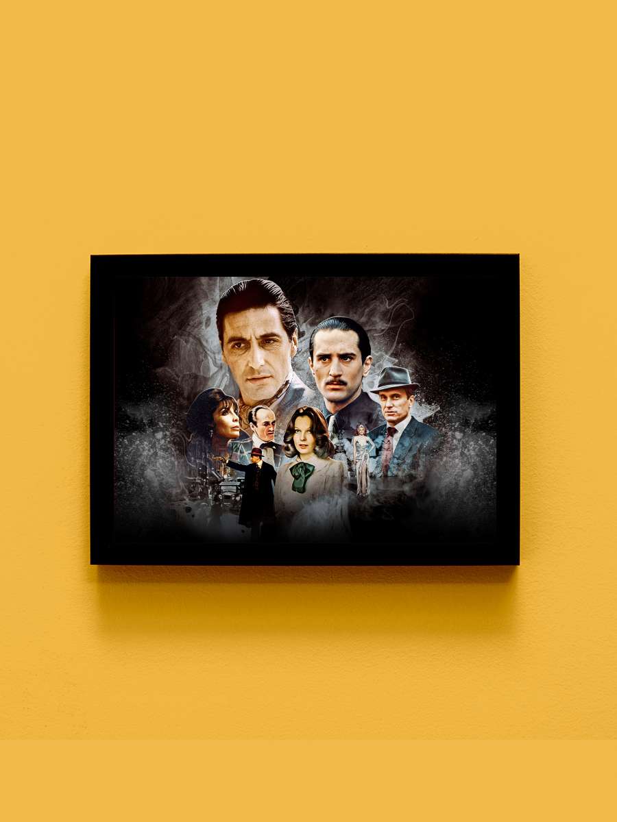 Baba: Bölüm 2 - The Godfather Part II Film Tablo Siyah Çerçeveli Film Poster Afiş Tablo - En İyi Fiyatlarla