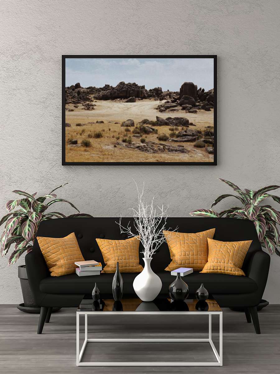 İyi, Kötü ve Çirkin - Il buono, il brutto, il cattivo Film Tablo Siyah Çerçeveli Film Poster Afiş Tablo