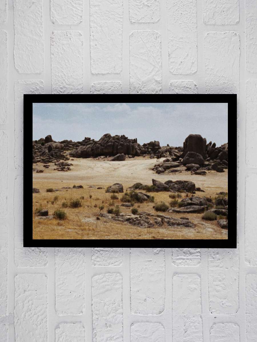 İyi, Kötü ve Çirkin - Il buono, il brutto, il cattivo Film Tablo Siyah Çerçeveli Film Poster Afiş Tablo