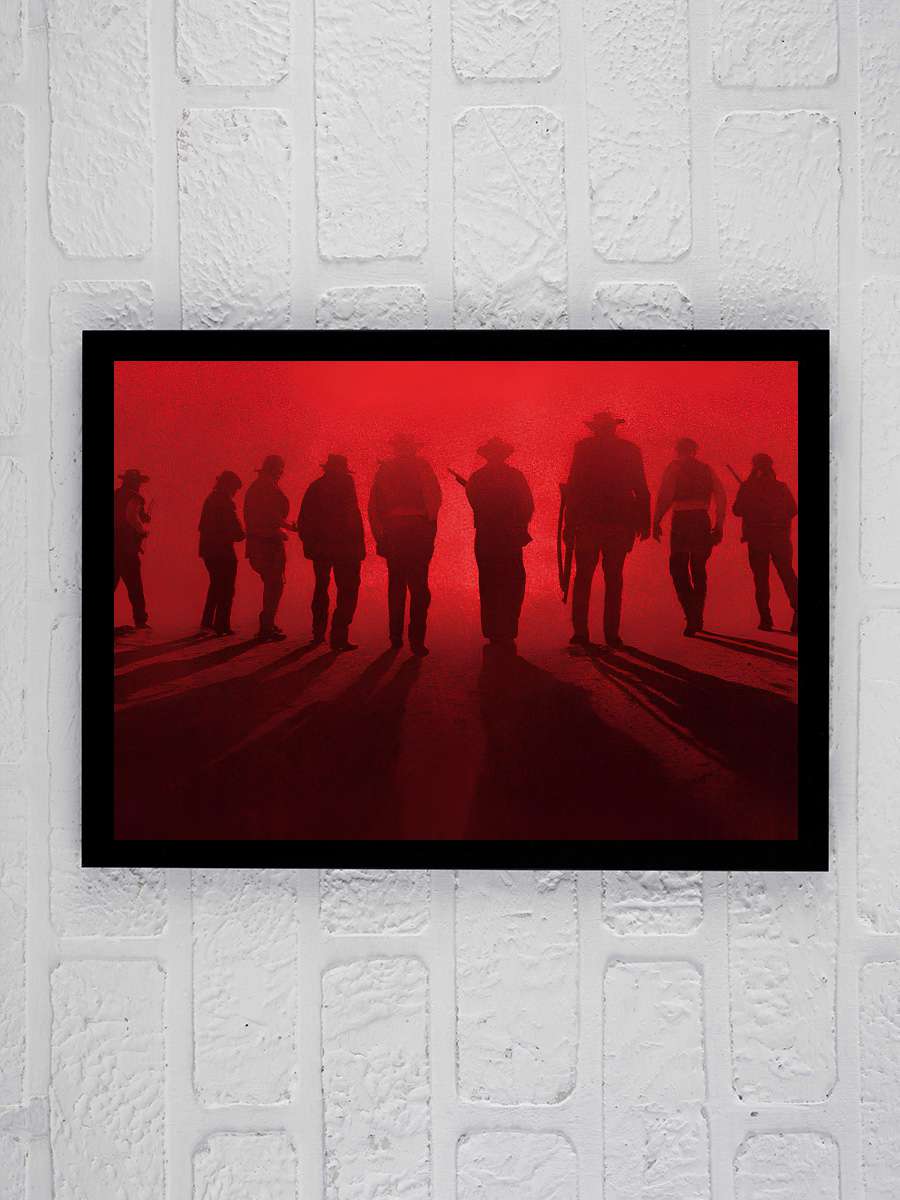 Vahşi Belde - The Wild Bunch Film Tablo Siyah Çerçeveli Film Poster Afiş Tablo