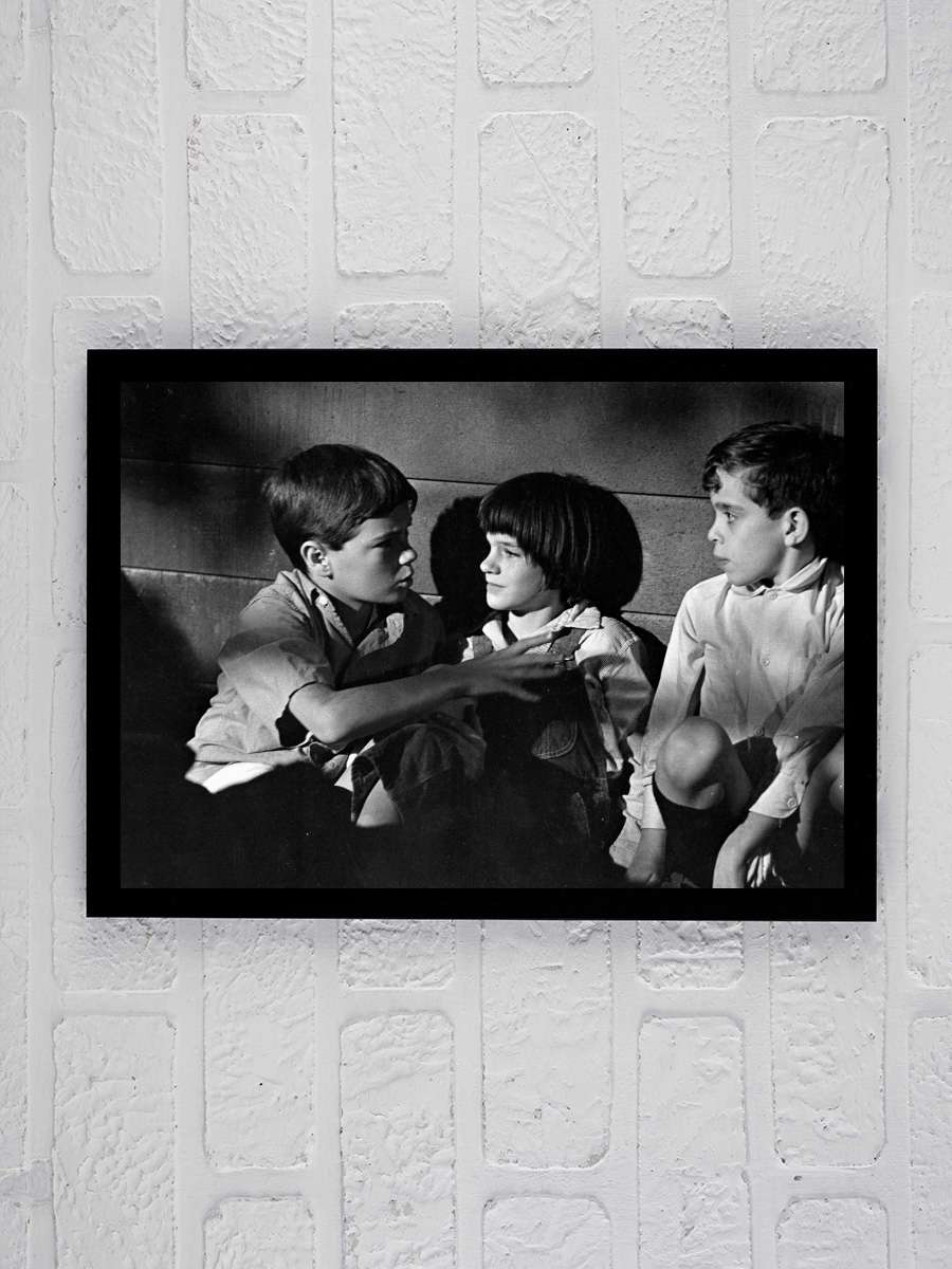 Bülbülü Öldürmek - To Kill a Mockingbird Film Tablo Siyah Çerçeveli Film Poster Afiş Tablo