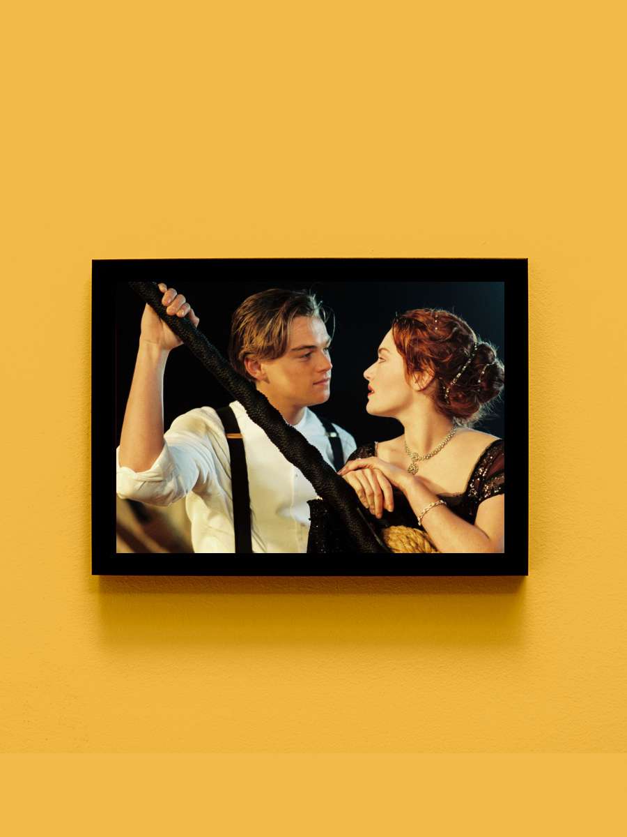 Titanik - Titanic Film Tablo Siyah Çerçeveli Film Poster Afiş Tablo - En İyi Fiyatlarla