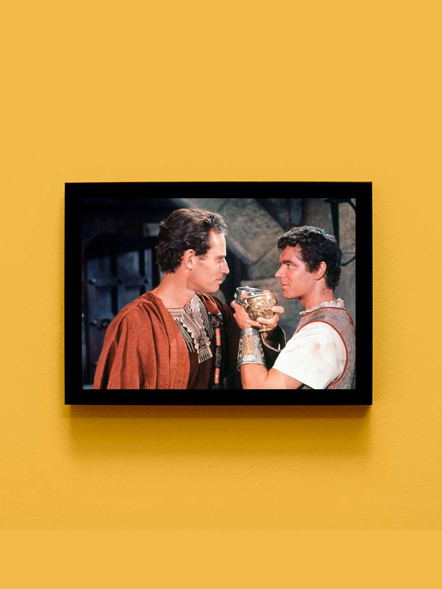 Ben Hur - Ben-Hur Film Tablo Siyah Çerçeveli Film Poster Afiş Tablo - En İyi Fiyatlarla