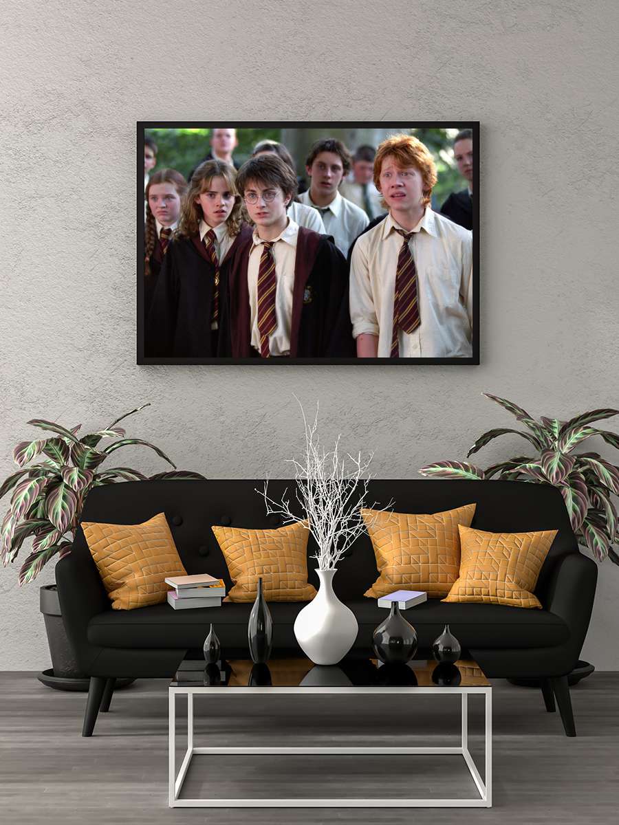 Harry Potter ve Azkaban Tutsağı - Harry Potter and the Prisoner of Azkaban Film Tablo Siyah Çerçeveli Film Poster Afiş Tablo