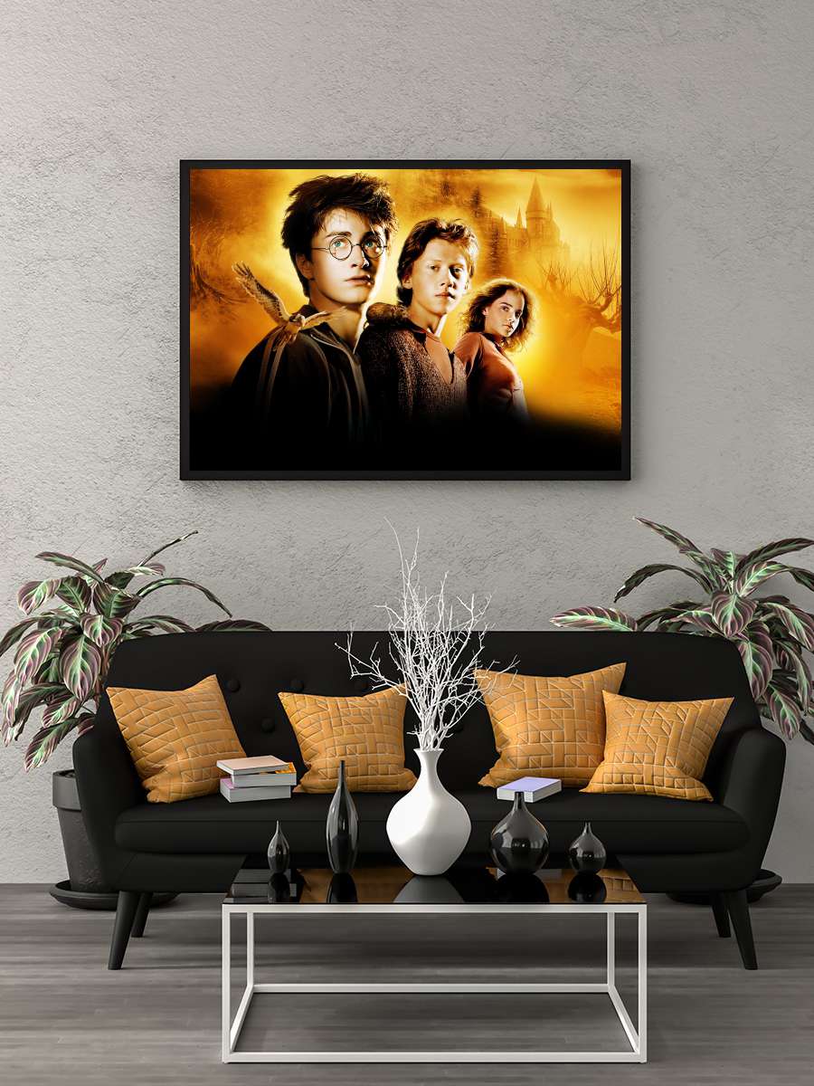 Harry Potter ve Azkaban Tutsağı - Harry Potter and the Prisoner of Azkaban Film Tablo Siyah Çerçeveli Film Poster Afiş Tablo