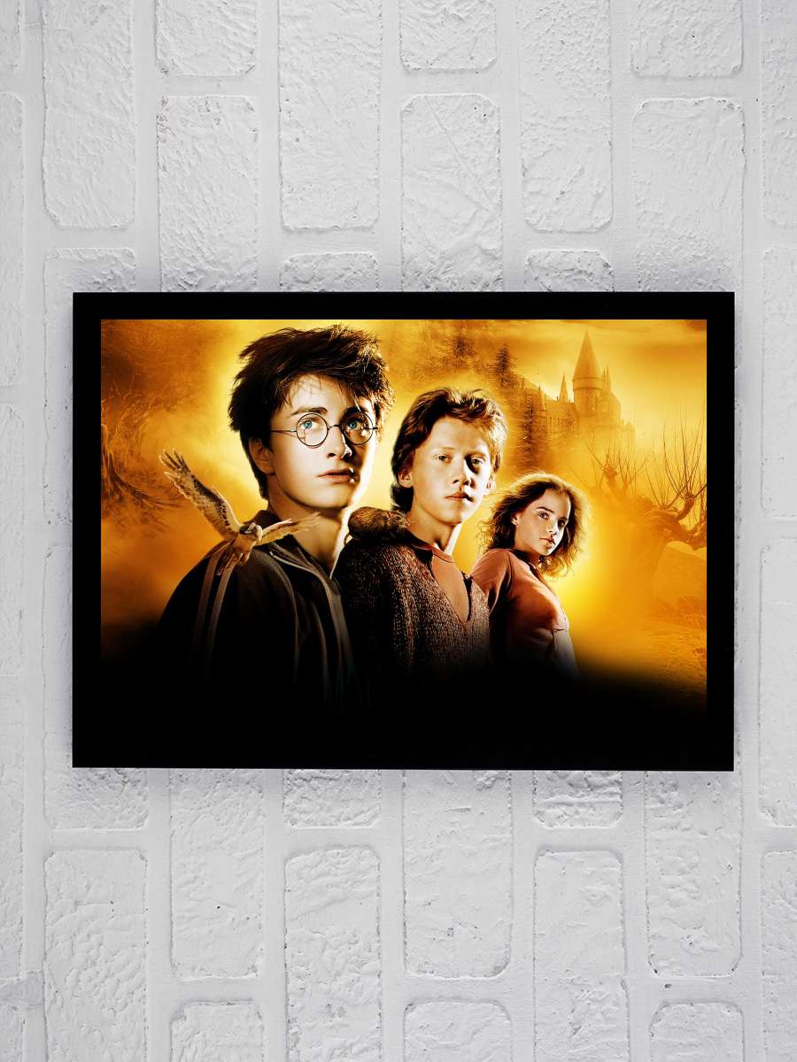 Harry Potter ve Azkaban Tutsağı - Harry Potter and the Prisoner of Azkaban Film Tablo Siyah Çerçeveli Film Poster Afiş Tablo