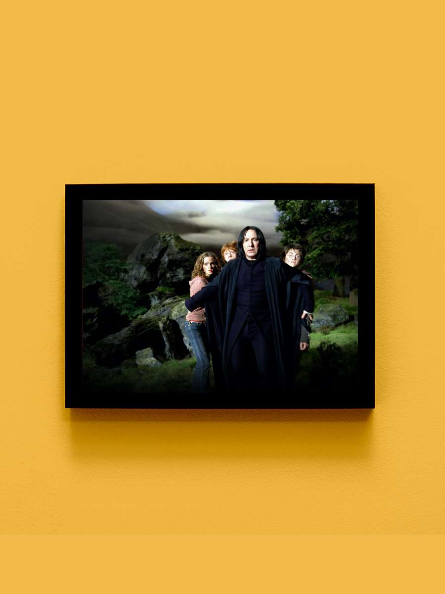 Harry Potter ve Azkaban Tutsağı - Harry Potter and the Prisoner of Azkaban Film Tablo Siyah Çerçeveli Film Poster Afiş Tablo - En İyi Fiyatlarla