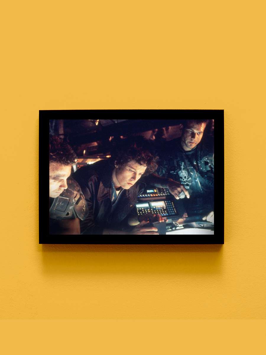 Yaratığın Dönüşü - Aliens Film Tablo Siyah Çerçeveli Film Poster Afiş Tablo - En İyi Fiyatlarla