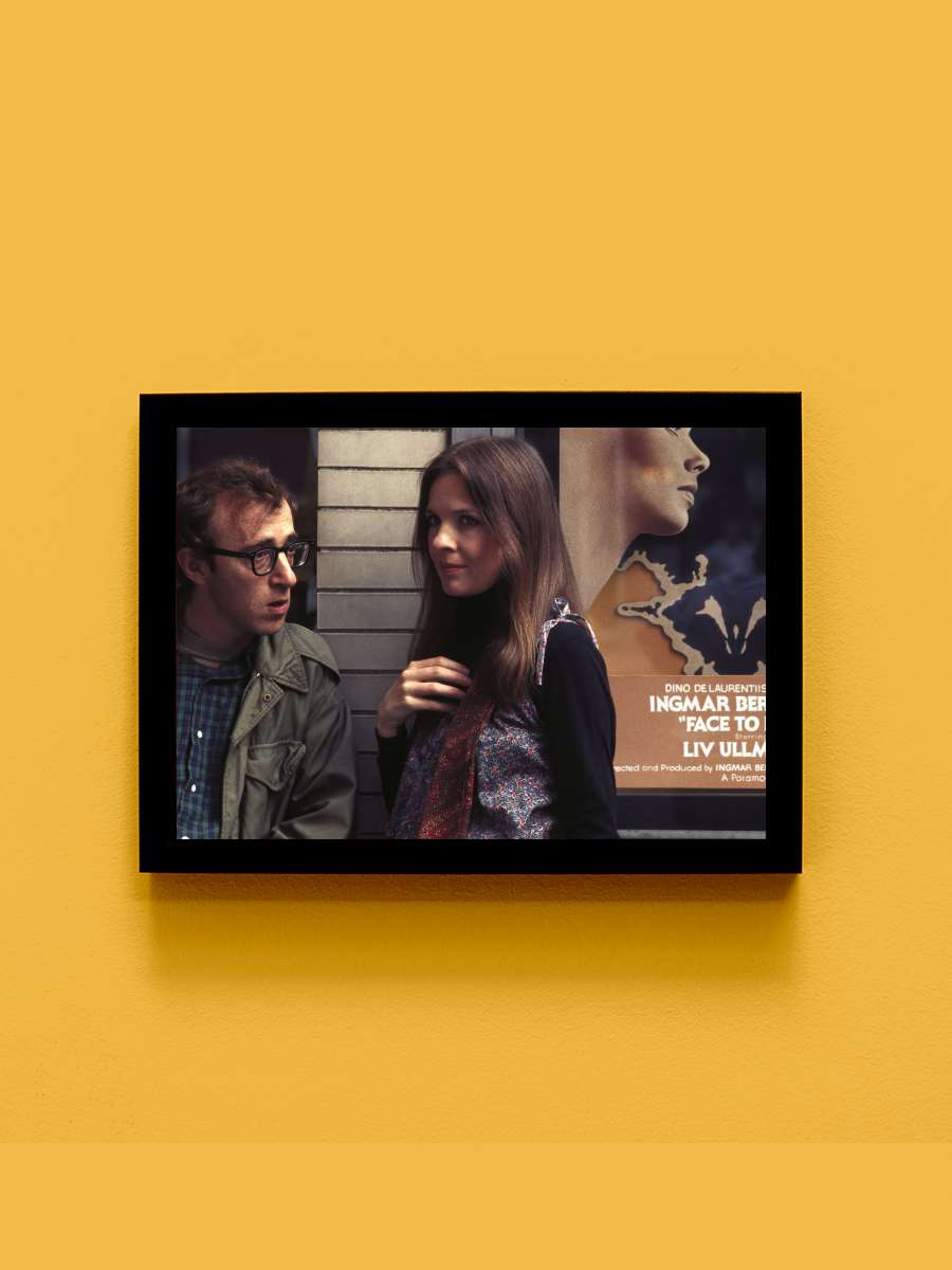 Annie Hall Film Tablo Siyah Çerçeveli Film Poster Afiş Tablo - En İyi Fiyatlarla