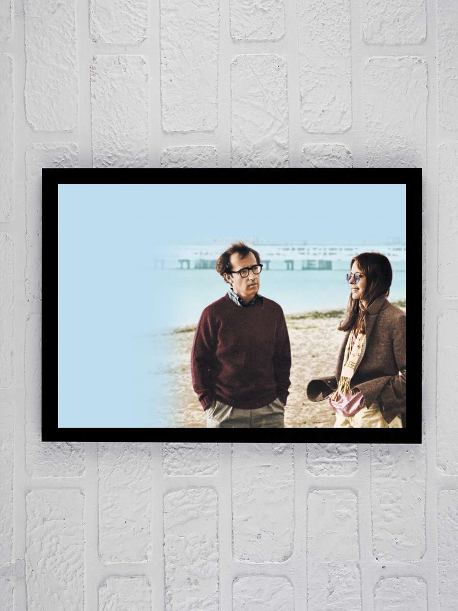 Annie Hall Film Tablo Siyah Çerçeveli Film Poster Afiş Tablo