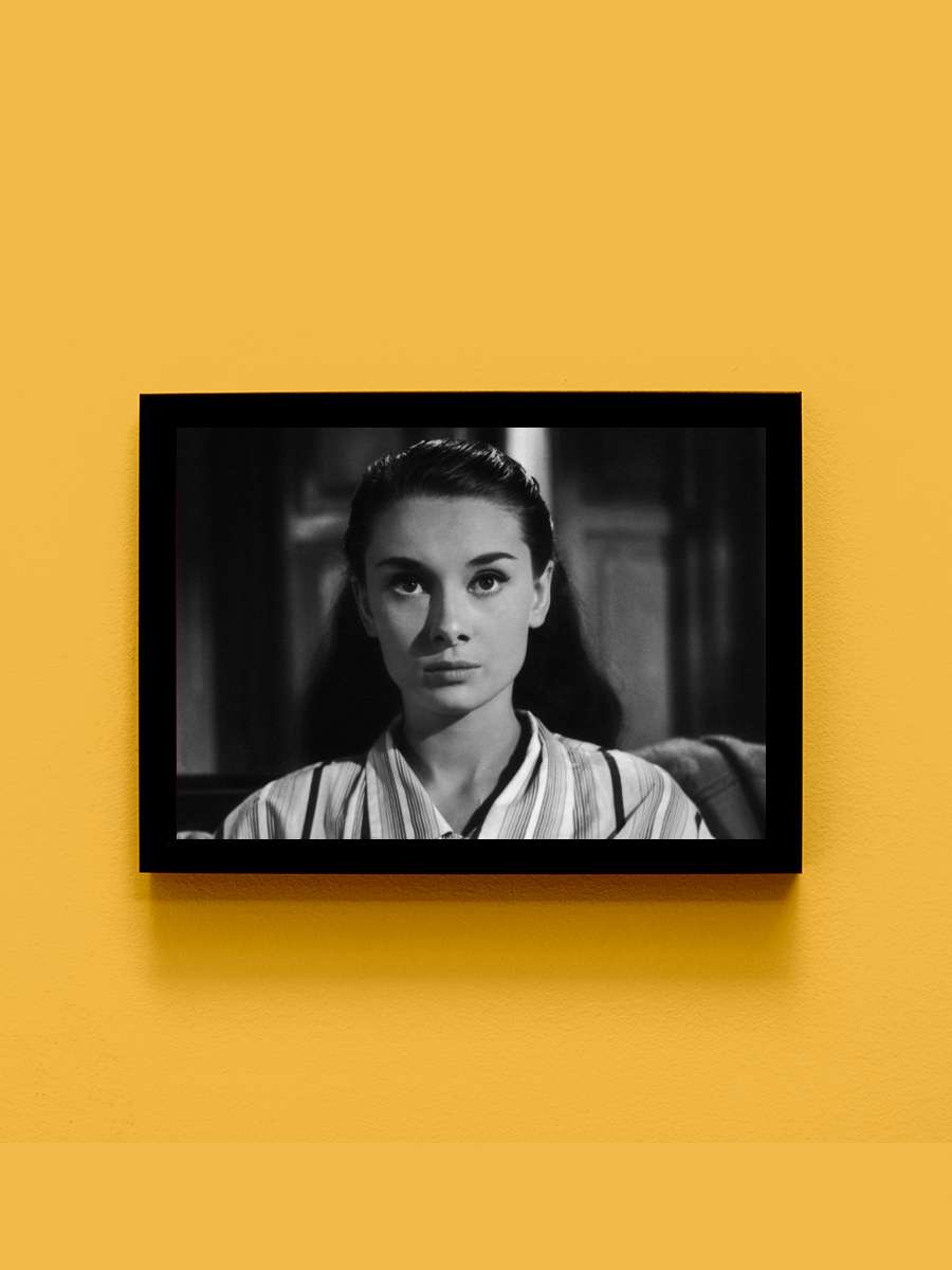 Roma Tatili - Roman Holiday Film Tablo Siyah Çerçeveli Film Poster Afiş Tablo - En İyi Fiyatlarla