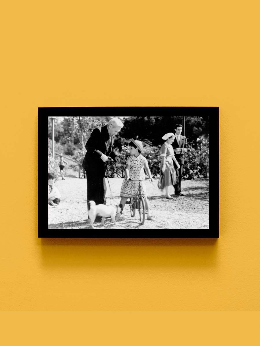 Umberto D. Film Tablo Siyah Çerçeveli Film Poster Afiş Tablo