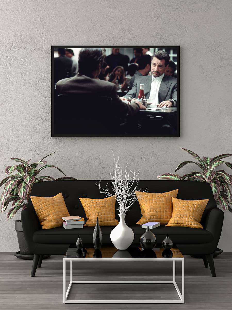 Büyük Hesaplaşma - Heat Film Tablo Siyah Çerçeveli Film Poster Afiş Tablo