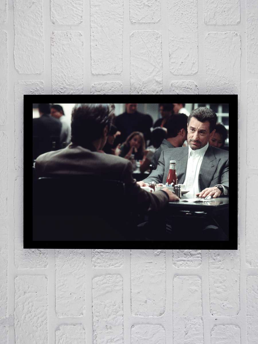 Büyük Hesaplaşma - Heat Film Tablo Siyah Çerçeveli Film Poster Afiş Tablo