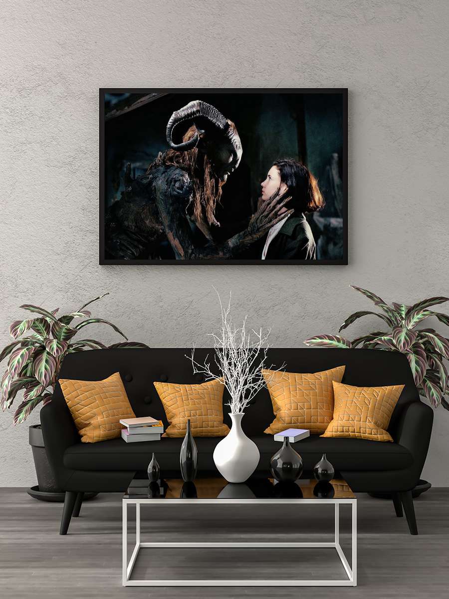 Pan'ın Labirenti - El laberinto del fauno Film Tablo Siyah Çerçeveli Film Poster Afiş Tablo