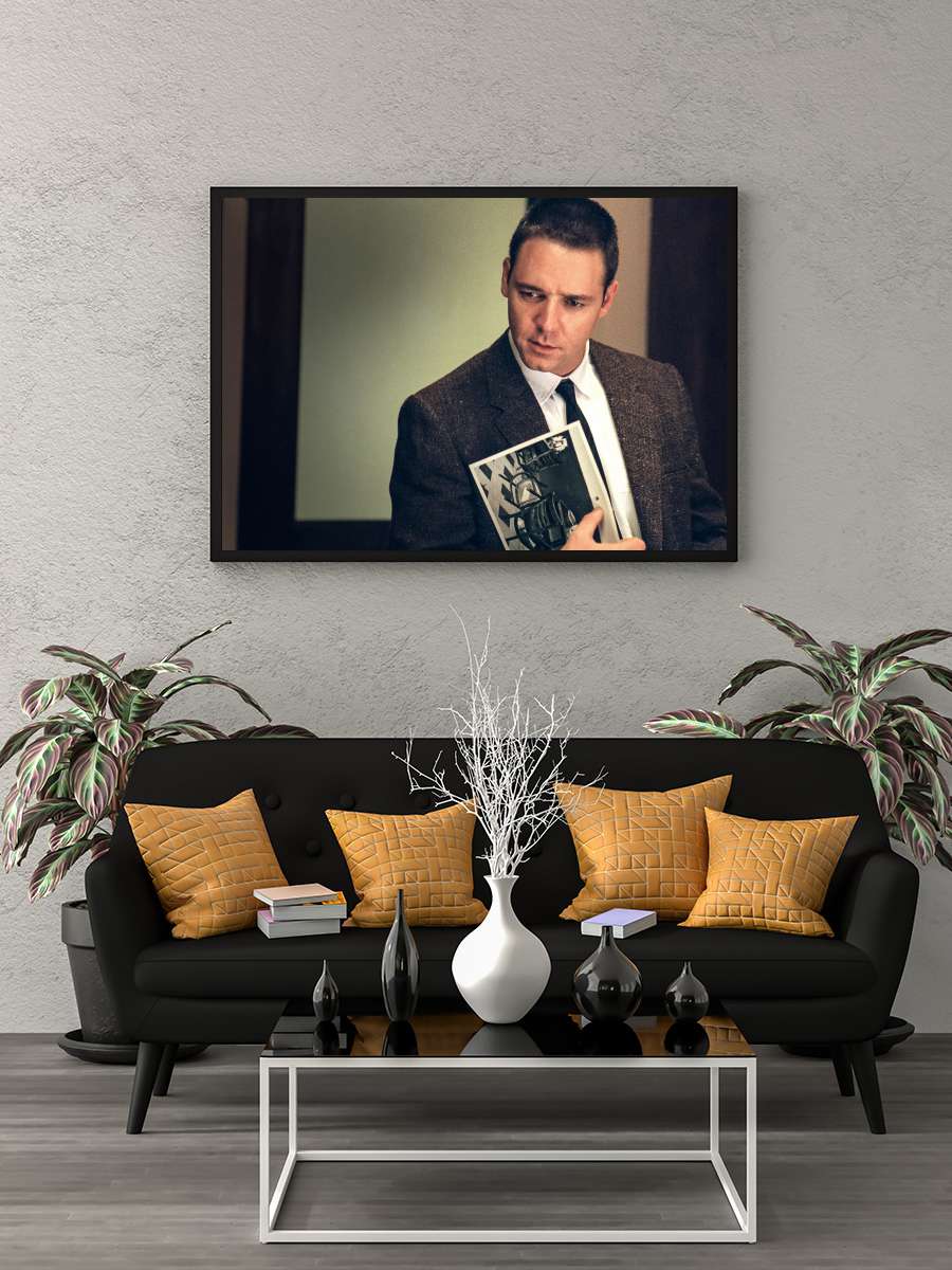 Los Angeles Sırları - L.A. Confidential Film Tablo Siyah Çerçeveli Film Poster Afiş Tablo