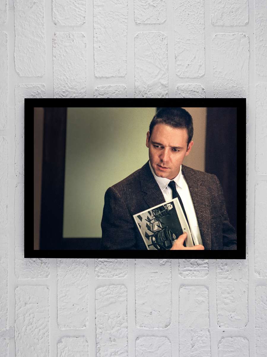 Los Angeles Sırları - L.A. Confidential Film Tablo Siyah Çerçeveli Film Poster Afiş Tablo