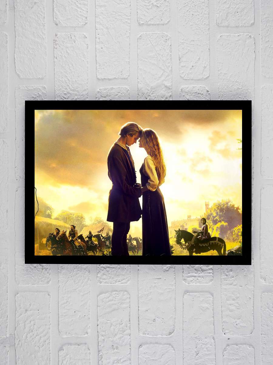 Prenses Gelin - The Princess Bride Film Tablo Siyah Çerçeveli Film Poster Afiş Tablo