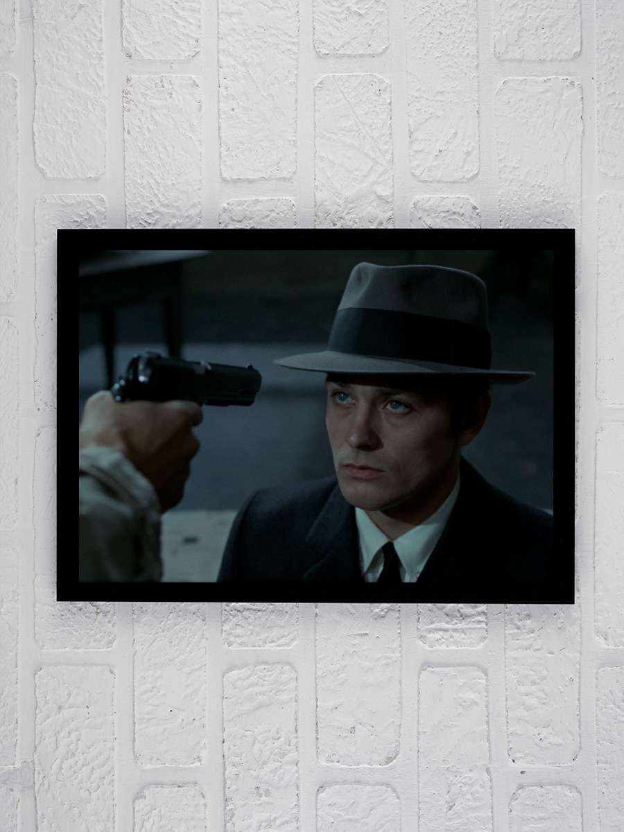 Kiralık Katil - Le Samouraï Film Tablo Siyah Çerçeveli Film Poster Afiş Tablo