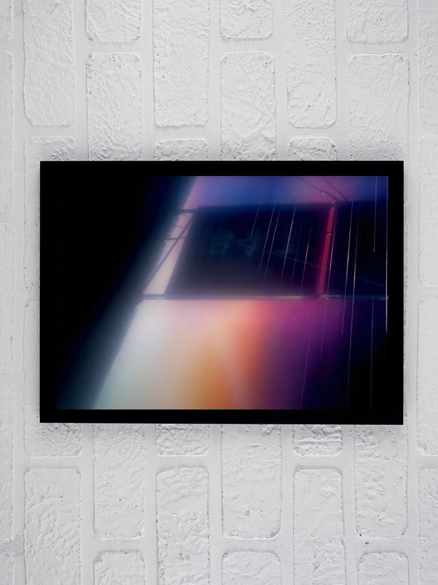 Kabuktaki Hayalet - GHOST IN THE SHELL Film Tablo Siyah Çerçeveli Film Poster Afiş Tablo