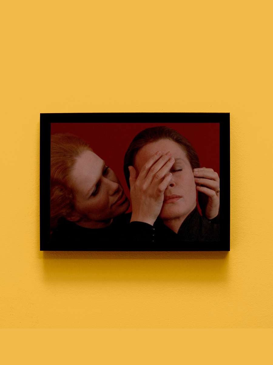 Çığlıklar ve Fısıltılar - Viskningar och rop Film Tablo Siyah Çerçeveli Film Poster Afiş Tablo - En İyi Fiyatlarla