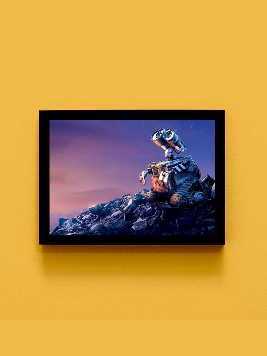Vol.i - WALL·E Film Tablo Siyah Çerçeveli Film Poster Afiş Tablo