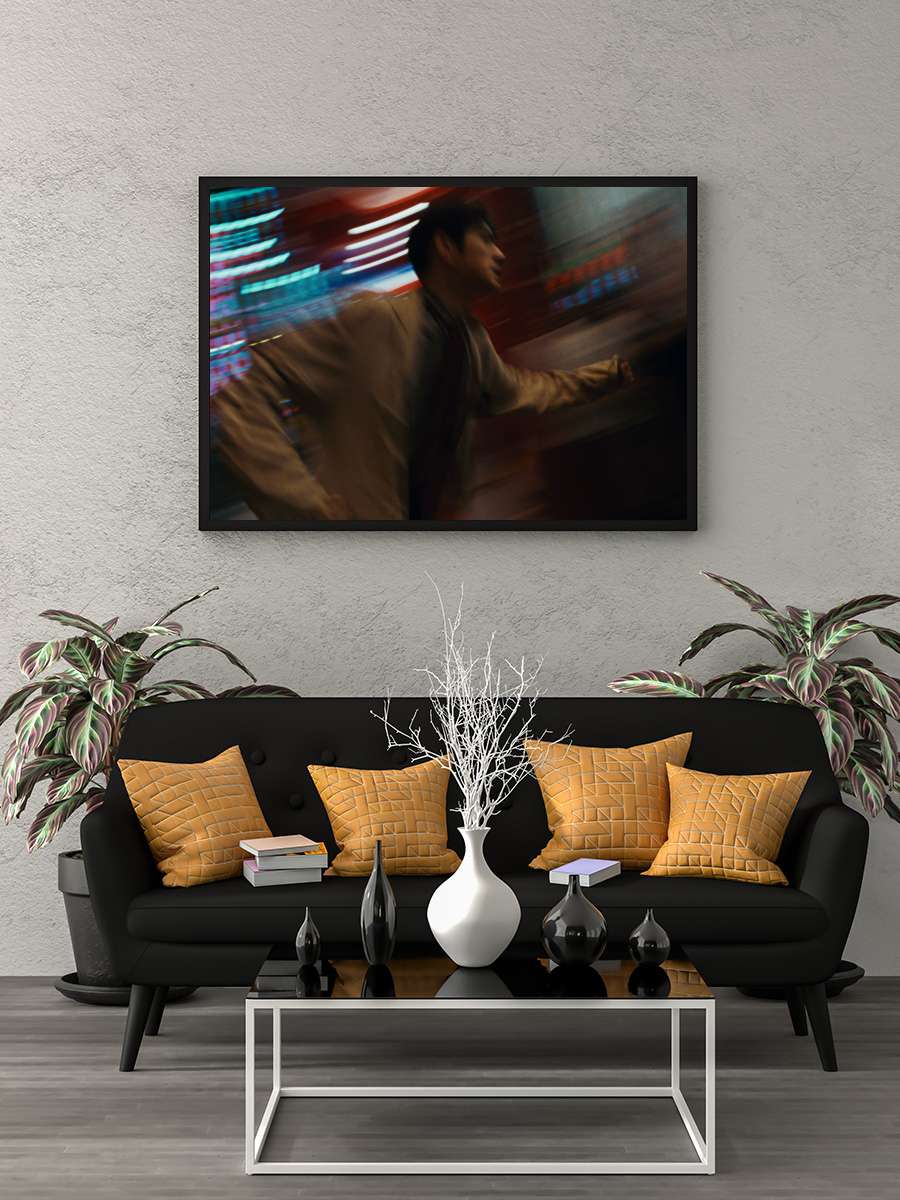 Hong Kong Ekspresi - 重慶森林 Film Tablo Siyah Çerçeveli Film Poster Afiş Tablo