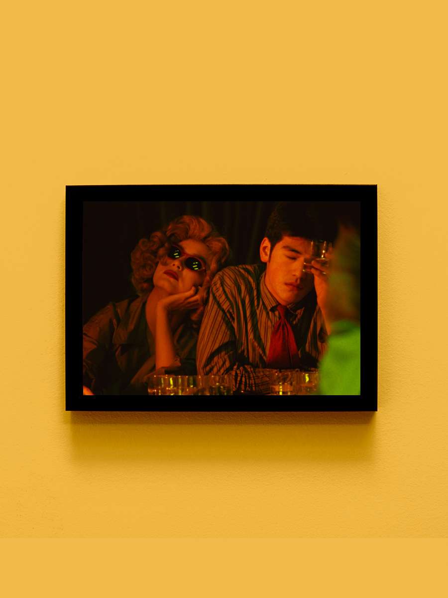 Hong Kong Ekspresi - 重慶森林 Film Tablo Siyah Çerçeveli Film Poster Afiş Tablo