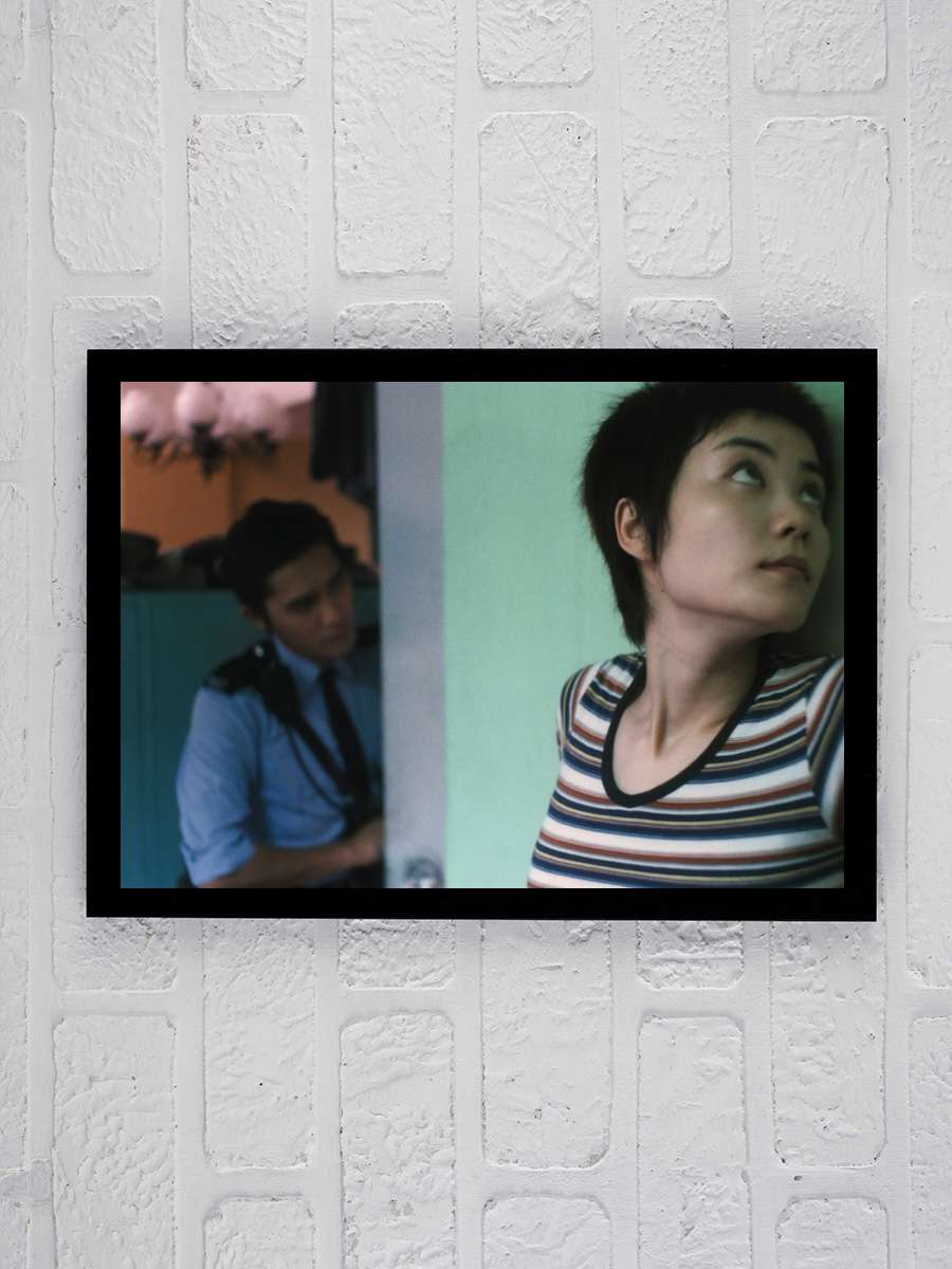 Hong Kong Ekspresi - 重慶森林 Film Tablo Siyah Çerçeveli Film Poster Afiş Tablo