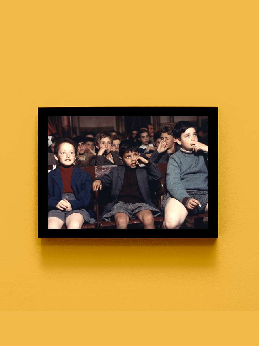 Cennet Sineması - Nuovo Cinema Paradiso Film Tablo Siyah Çerçeveli Film Poster Afiş Tablo - En İyi Fiyatlarla