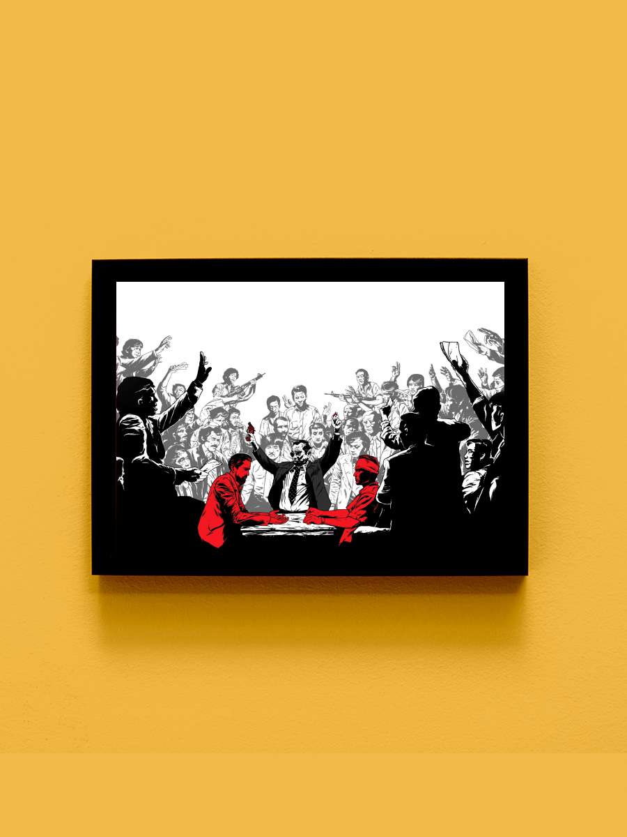 Avcı - The Deer Hunter Film Tablo Siyah Çerçeveli Film Poster Afiş Tablo - En İyi Fiyatlarla