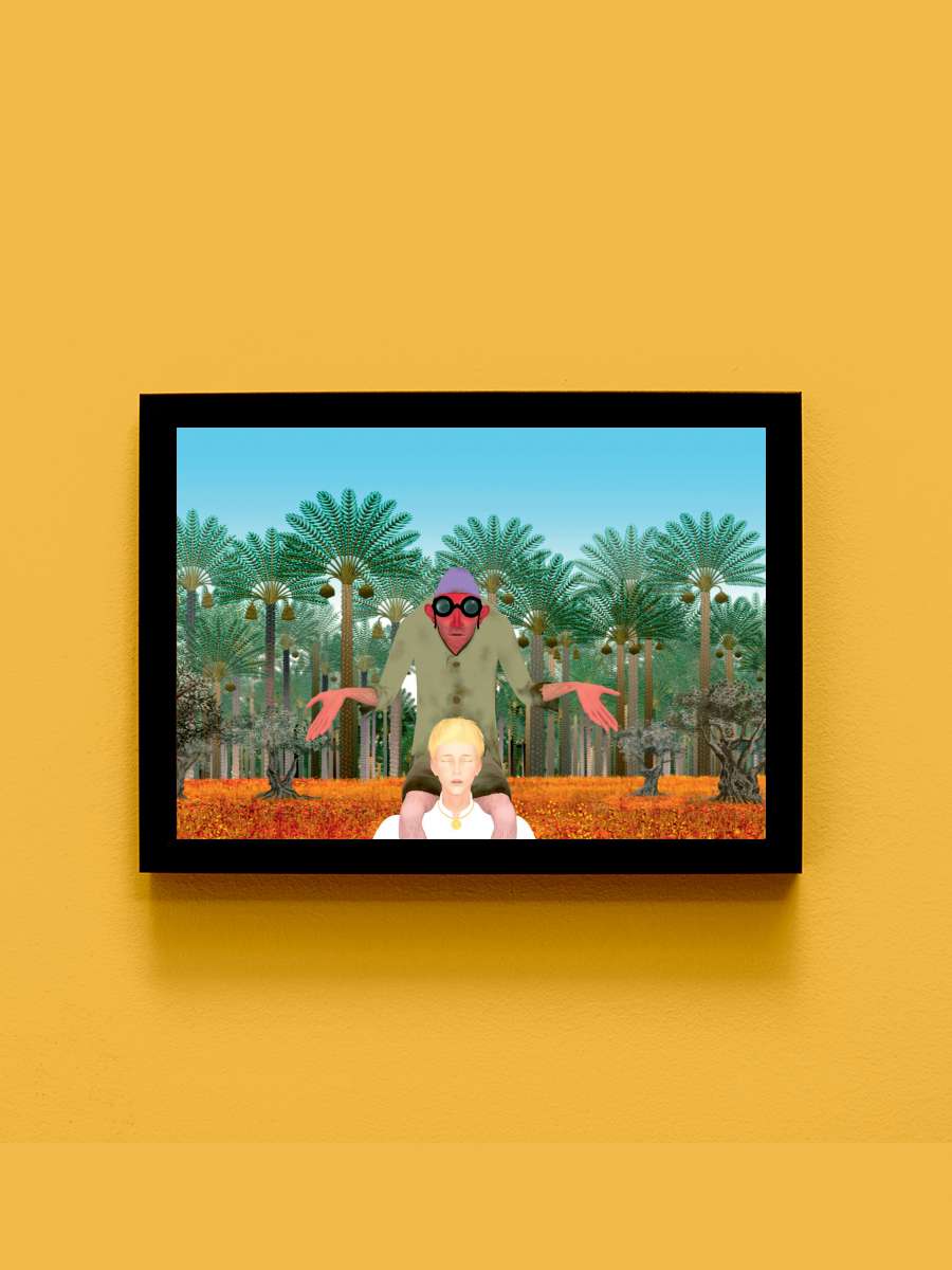 Azur ve Asmar - Azur et Asmar Film Tablo Siyah Çerçeveli Film Poster Afiş Tablo - En İyi Fiyatlarla