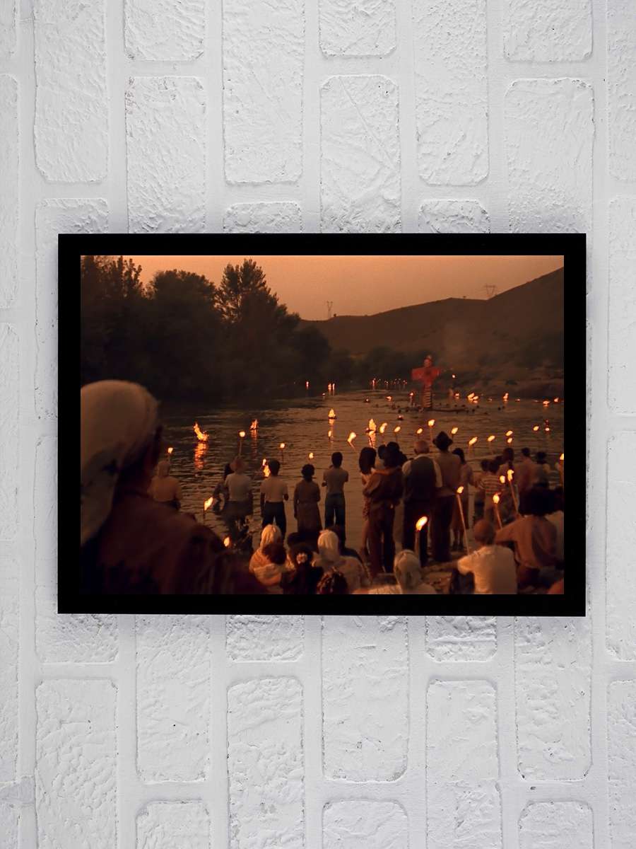 Çingeneler Zamanı - Dom za vešanje Film Tablo Siyah Çerçeveli Film Poster Afiş Tablo