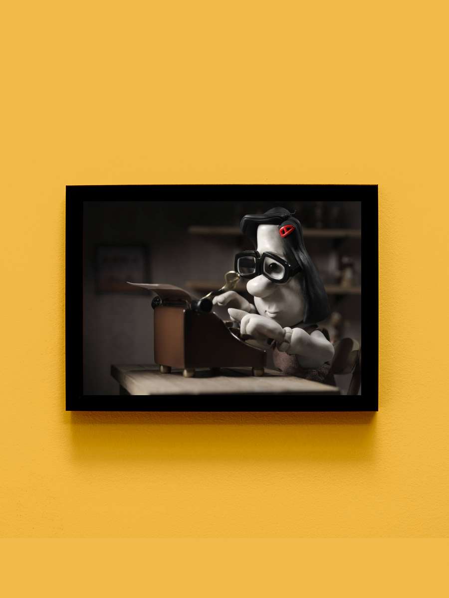 Mary ve Max - Mary and Max Film Tablo Siyah Çerçeveli Film Poster Afiş Tablo - En İyi Fiyatlarla