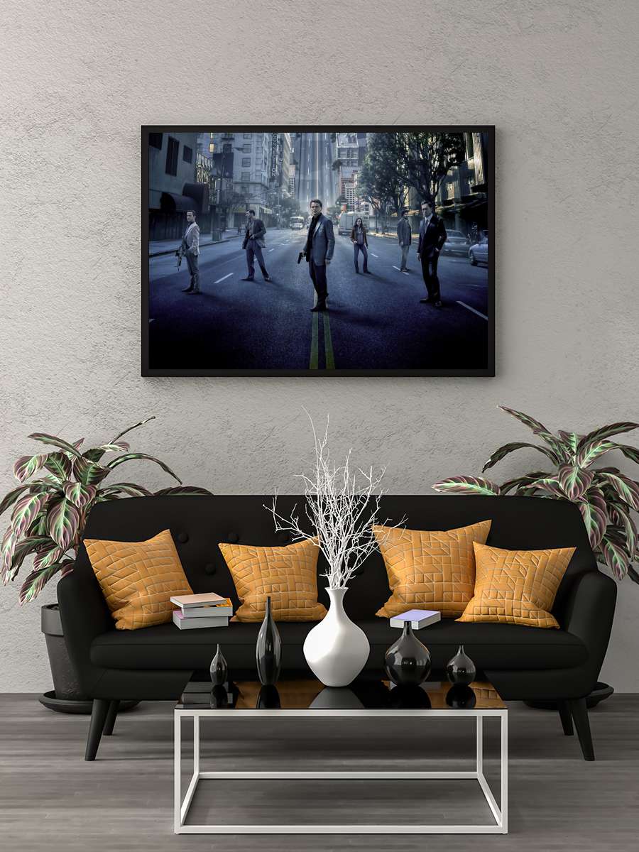 Başlangıç - Inception Film Tablo Siyah Çerçeveli Film Poster Afiş Tablo