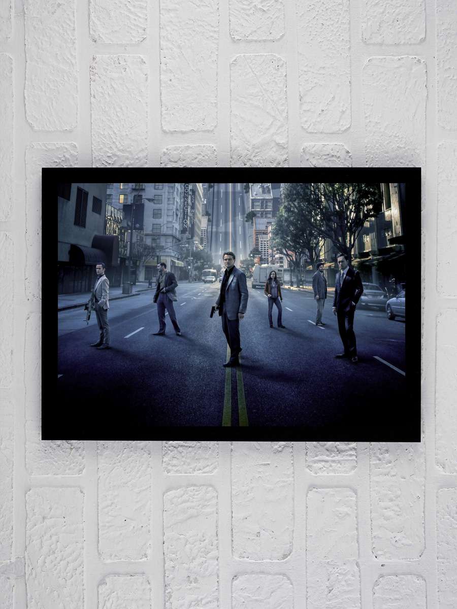 Başlangıç - Inception Film Tablo Siyah Çerçeveli Film Poster Afiş Tablo