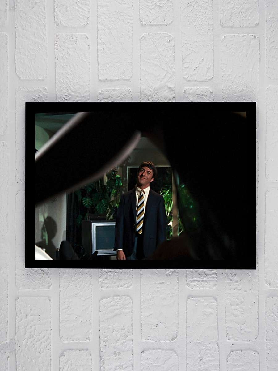 Aşk Mevsimi - The Graduate Film Tablo Siyah Çerçeveli Film Poster Afiş Tablo